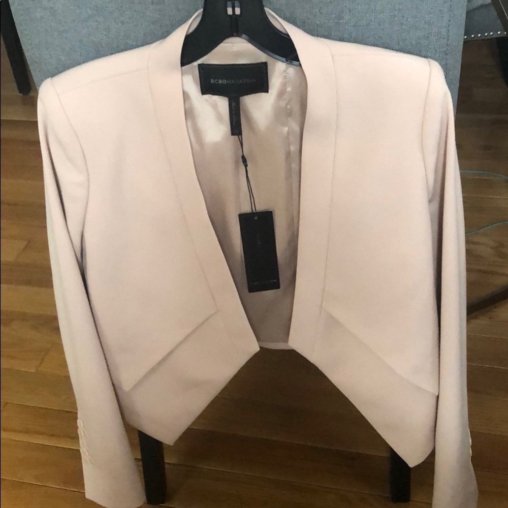 Bare pink blazer